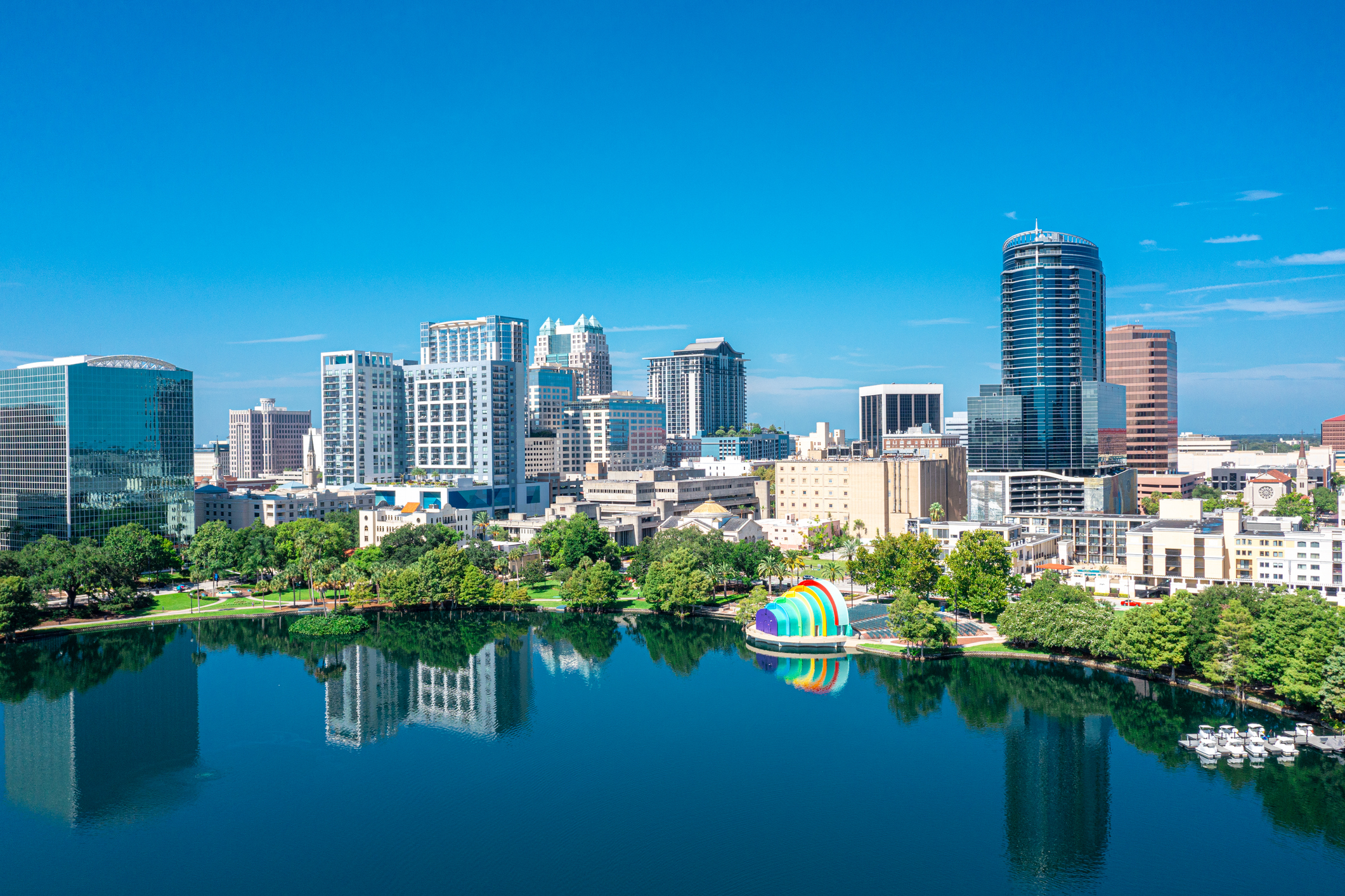 City view of Orlando, Florida