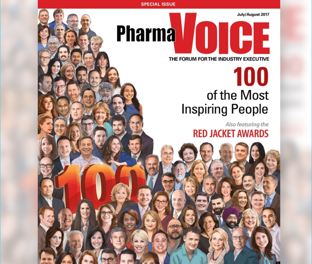 Cover photo for article depicting headshots of PharmaVOICE's 100 of the Most Interesting People