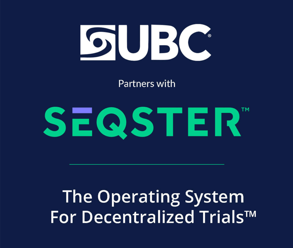 UBC partners with Seqster promotional logo